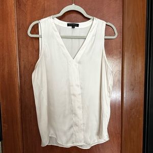 Banana Republic Cream Silky Blouse
